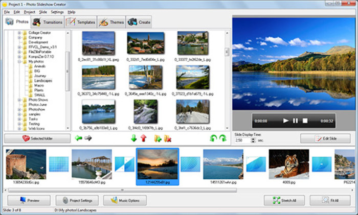 video and photo slideshow software free download